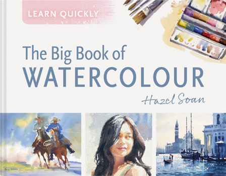Hardcover Learn Quickly: Big Book of Watercolor Book