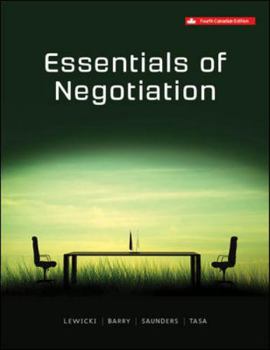 Paperback Essentials Of Negotiation Book