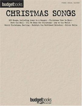 Paperback Christmas Songs: Budget Books Book