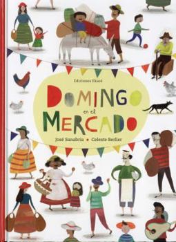 Hardcover Domingo en el Mercado [Spanish] Book