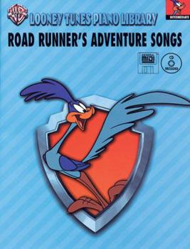 Paperback Looney Tunes Piano Library: Level 4 -- Road Runner's Adventure Songs, Book, CD & General MIDI Disk [With CD and MIDI Disk] Book