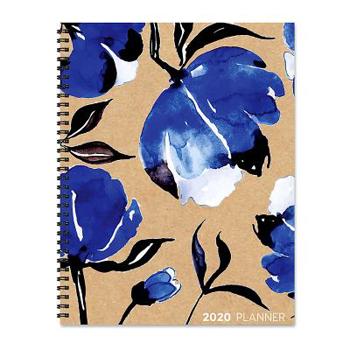 Krafty Floral Large Weekly Monthly 2020 Planner
