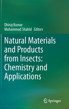 Hardcover Natural Materials and Products from Insects: Chemistry and Applications Book