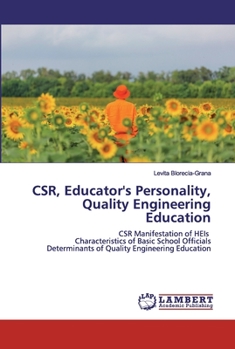 Paperback CSR, Educator's Personality, Quality Engineering Education Book