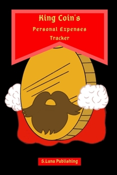 Paperback King Coin's Personal Expenses Tracker Book