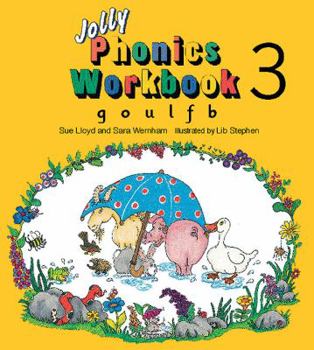 Paperback Jolly Phonics Workbook 3g, O, U, L, F, B Book