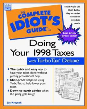 Paperback The Complete Idiot's Guide to Doing Your Taxes with TurboTax Book