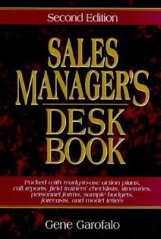 Hardcover Sales Manager's Deskbook Book
