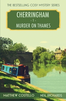 Paperback Murder on Thames: A Cherringham Cosy Mystery [Large Print] Book
