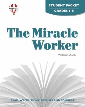 Paperback Miracle Worker - Student Packet by Novel Units Book