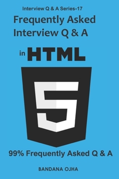 Paperback Frequently Asked Interview Q & A in HTML5: 99% Frequently Asked Q & A Book