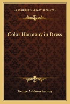 Paperback Color Harmony in Dress Book