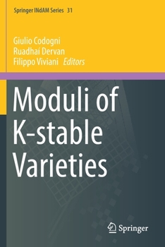 Paperback Moduli of K-Stable Varieties Book