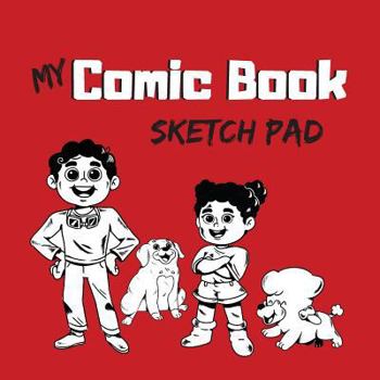 Paperback My Comic Book Sketch Pad Book