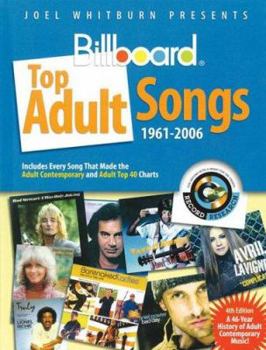 Hardcover Joel Whitburn Presents Billboard Top Adult Songs 1961-2006 Book