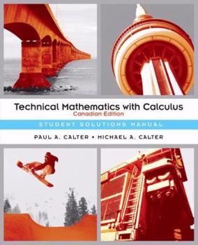 Hardcover Student Solutions Manual to Accompany Technical Mathematics, Canadian Edition Book