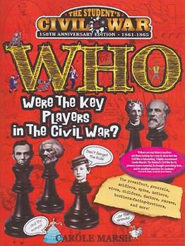 Paperback Who Were the Key Players in the Civil War? Book