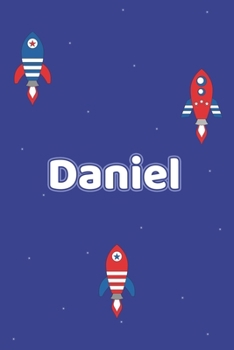Daniel: Vornamen Notizbuch für Jungen und Männer - Notizbuch, Notizheft oder Schreibheft für Schule, Uni, Beruf, Job oder Einschulung mit Blümchen - ... - Format 6x9 ca. DIN A5 (German Edition)