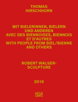 Hardcover Thomas Hirschhorn: Robert Walser-Sculpture Book