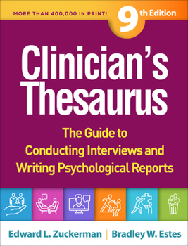 Paperback Clinician's Thesaurus: The Guide to Conducting Interviews and Writing Psychological Reports Book