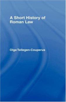 Hardcover A Short History of Roman Law Book