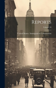 Hardcover Reports; Volume 39 Book