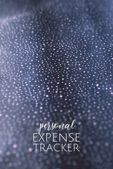Personal Expense Tracker: Sparkle Grey Budget Planner | Beautiful Monthly Bill Planner & Tracker | 6x9 inches, 100 pages