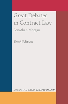 Paperback Great Debates in Contract Law Book