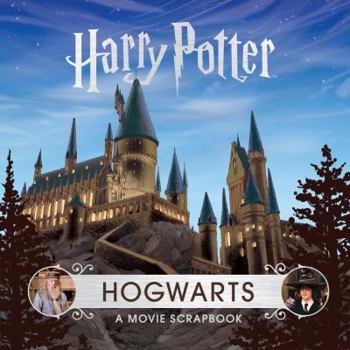 Hardcover Harry Potter Hogwarts A Movie Scrapbook Book