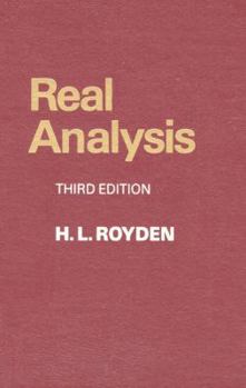 Hardcover Real Analysis, 3rd Edition Book