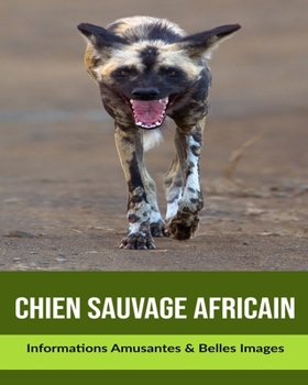 Paperback Chien Sauvage Africain: Informations Amusantes & Belles Images [French] [Large Print] Book