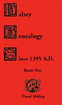 Paperback Halsey Genealogy Since 1395 A. D. Book