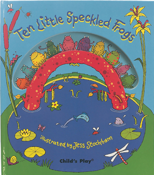 Hardcover Ten Little Speckled Frogs Book