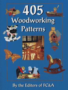 Paperback 405 Woodworking Patterns Book