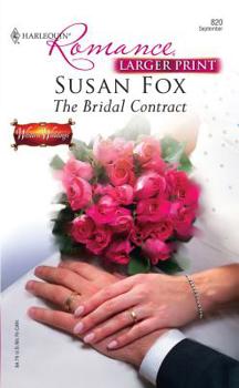 Mass Market Paperback The Bridal Contract [Large Print] Book