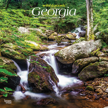 Calendar Georgia Wild & Scenic 2024 Square Book