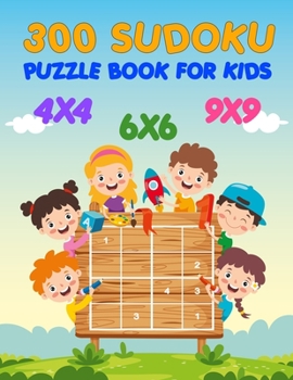 Paperback 300 Sudoku Puzzle Book for Kids Book