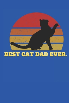 Paperback best cat dad ever Book