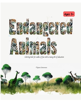 Paperback Endangered Animals: Coloring Book for Kids: Explore, Learn, and Preserve [Large Print] Book