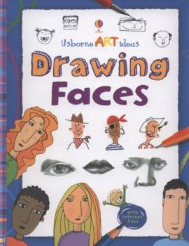 Hardcover Drawing Faces Book