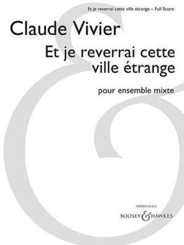 Paperback Et Je Reverrai Cette Ville Etrange: For Mixed Ensemble Book