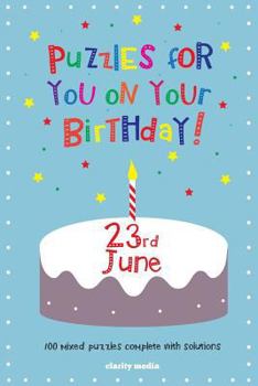 Paperback Puzzles for you on your Birthday - 23rd June Book