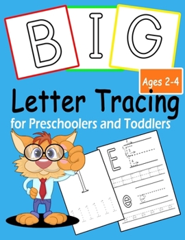 Paperback BIG Letter Tracing: for Preschoolers and Toddlers Book