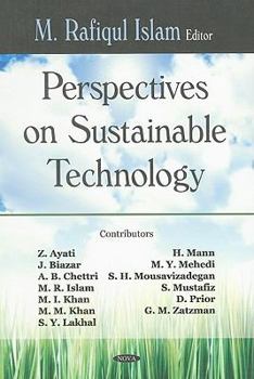 Hardcover Perspectives on Sustainable Technology Book