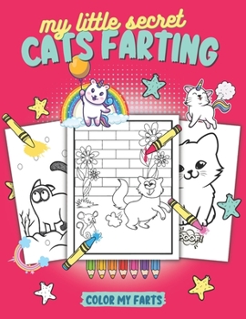 Paperback Cats Farting Coloring Book