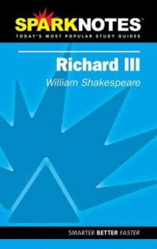 Paperback Spark Notes Richard III Book
