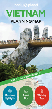 Loose Leaf Lonely Planet Vietnam Planning Map Book