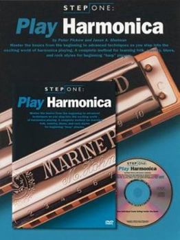 Paperback Play Harmonica [With CDWith DVD] Book