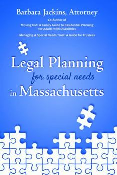 Paperback Legal Planning for Special Needs in Massachusetts Book