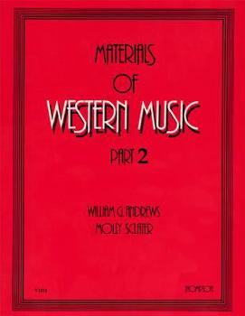 Paperback Materials of Western Music Part 2 Book